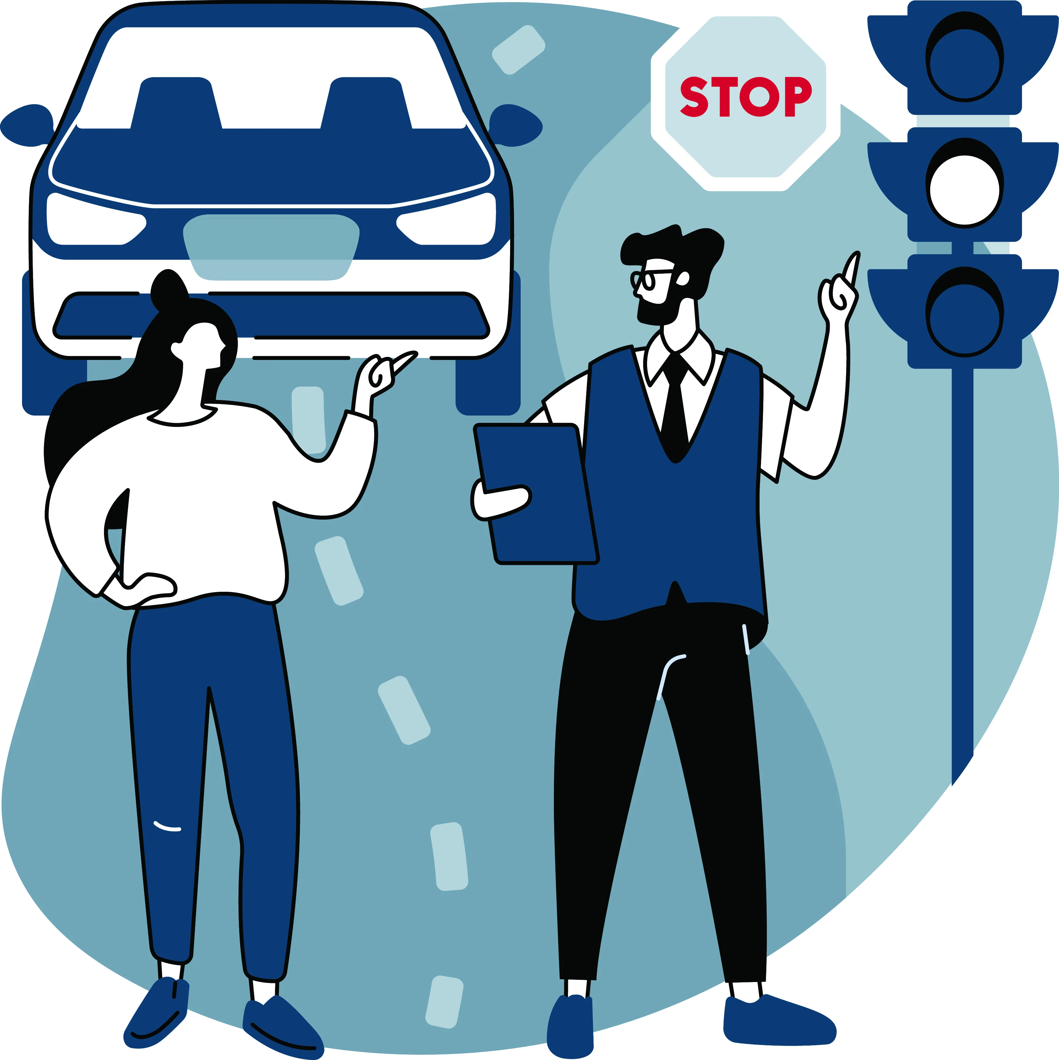 Gefährlicher Eingriff in den Straßenverkehr: Tatbestand & Strafen